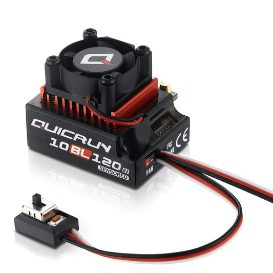 Hobbywing | Quicrun 10BL120 Sensored G2 ESC | MPN: 30125002