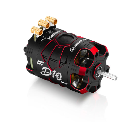 Hobbywing | Xerun D10 Drift Motor - 10.5T, 4600kv, Passion Edition | MPN: 30401135