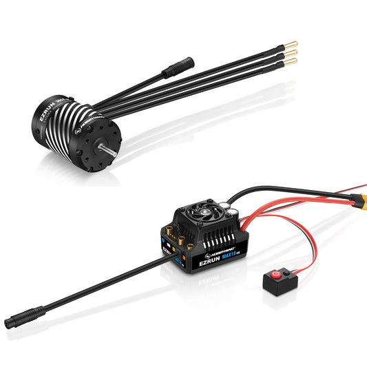 Hobbywing | COMBO MAX10 G2 80A ESC + 3652SD G3 Motor 5400KV | MPN: 38020348