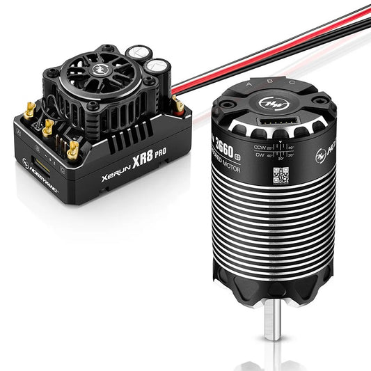 Hobbywing | XeRun XR8 Pro G3 ESC & 3660SD 4200KV G3 Motor Combo (2-3S) | MPN: 38020440