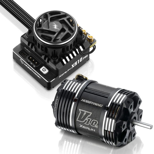 Hobbywing | XR10 Pro G3 ESC + V10 G3 5.5T Modified Motor Combo | MPN: 38020447