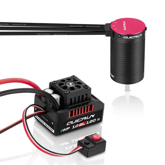 Hobbywing | COMBO QUICRUN 10BL120 G2+3652 SL G2; 3250KV | MPN: 38030207
