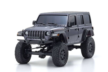 Kyosho | Mini-Z 4x4 Jeep Wrangler Rubicon Grey | MPN: 32521GM