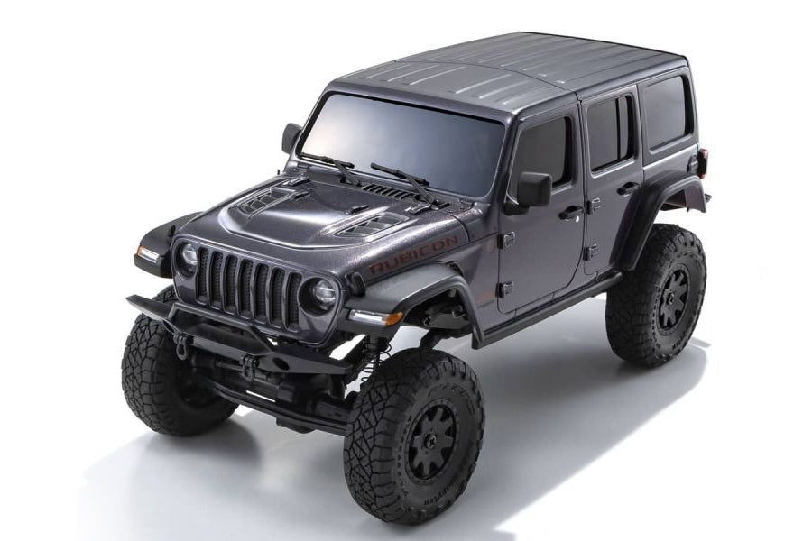 Kyosho | Mini-Z 4x4 Jeep Wrangler Rubicon Grey | MPN: 32521GM