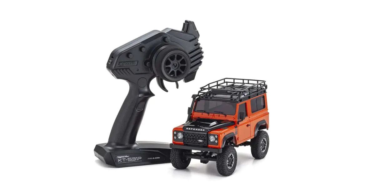 Kyosho | MINI-Z 4x4 Series Ready Set Land Rover Defender 90 | MPN: 32531MO