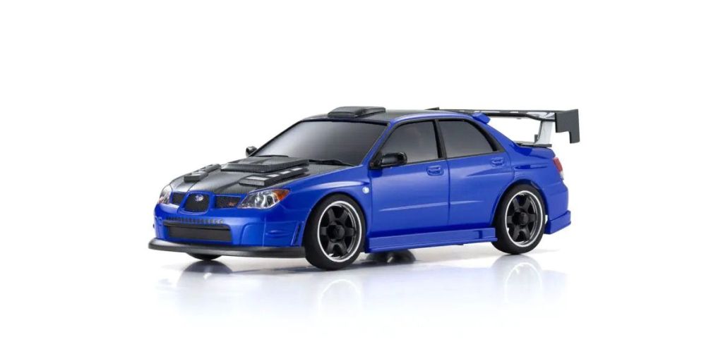 Kyosho | Mini-Z AWD Subaru Impreza WRX with GT Wing MA-020, Blue | MPN: 32653BL