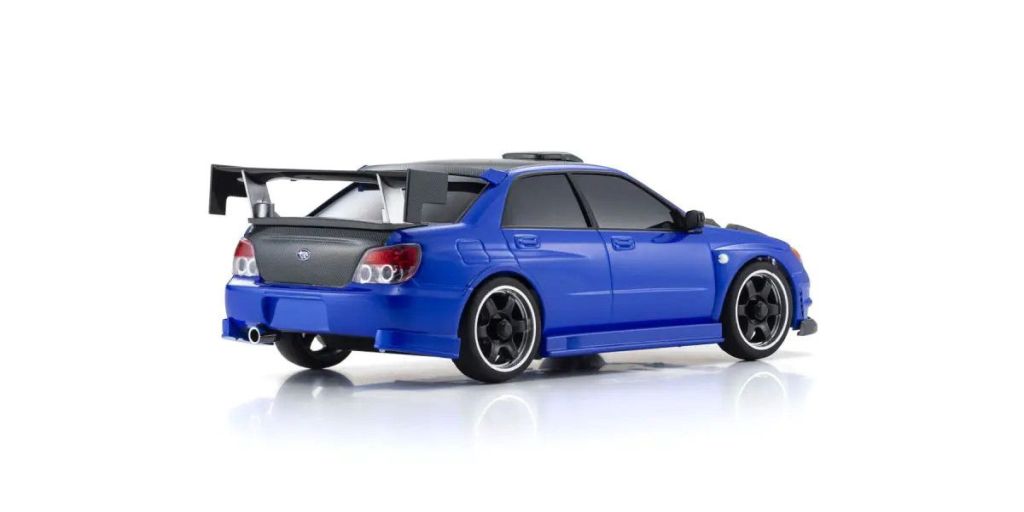 Kyosho | Mini-Z AWD Subaru Impreza WRX with GT Wing MA-020, Blue | MPN: 32653BL