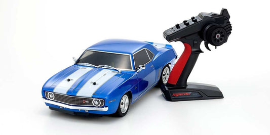 Kyosho | 1/10 Fazer Mk2 Readyset 1969 Chevy Camaro Z/28, Blue | MPN: 34418T1C