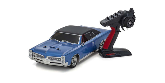 Kyosho | Fazer Mk2 FZ02 1967 Pontiac GTO, Tyrol Blue, 1/10 Electric | MPN: 34431T2