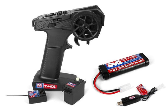 HPI Racing | Mstyle R/C Set - Radioset, Servo, Battery and Charger | MPN: 542409