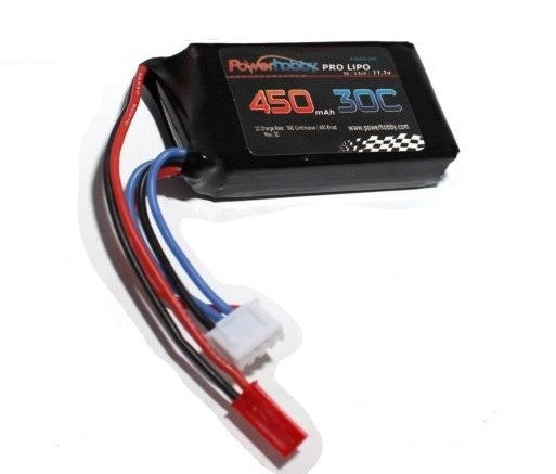 Power Hobby | 3S 11.1V 450MAH 30C W/ JST  | MPN: 3S45030CJST