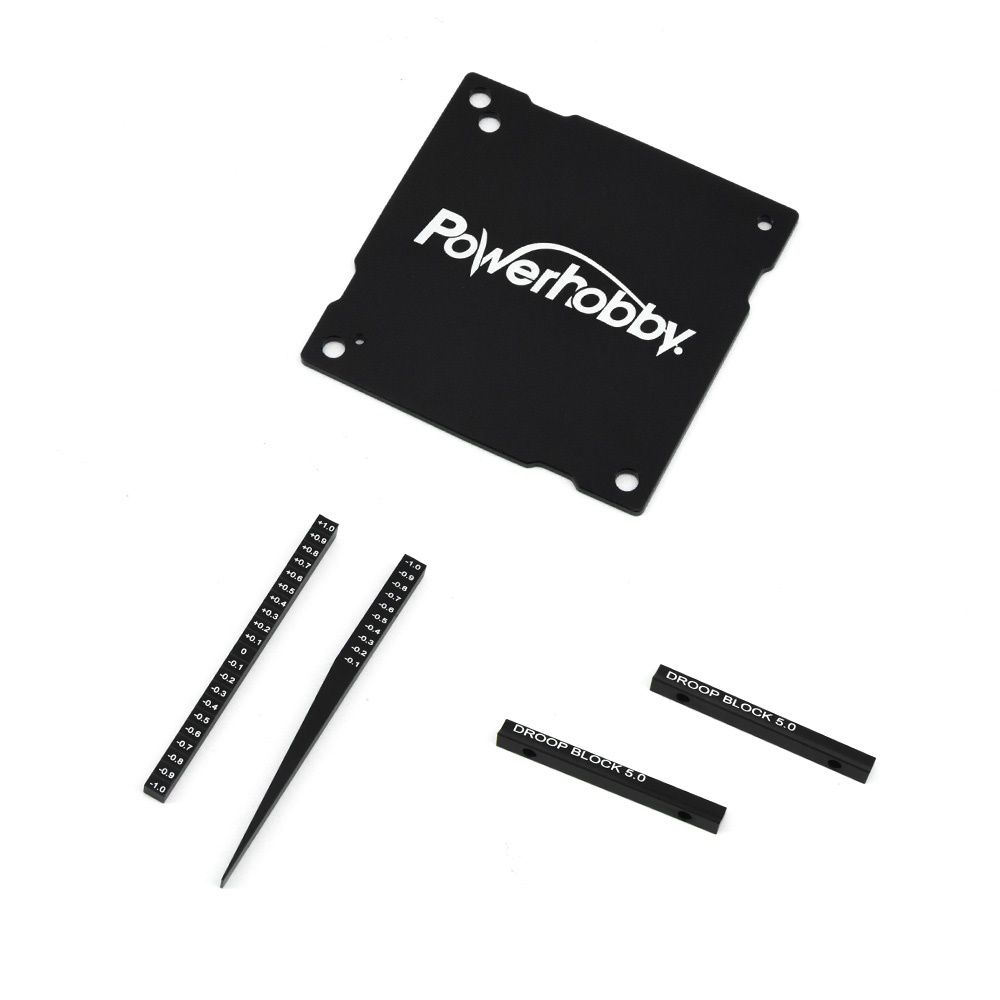 Power Hobby | Aluminum Chassis Setup Tool Kit, for Kyosho Mini-Z | MPN: 5894