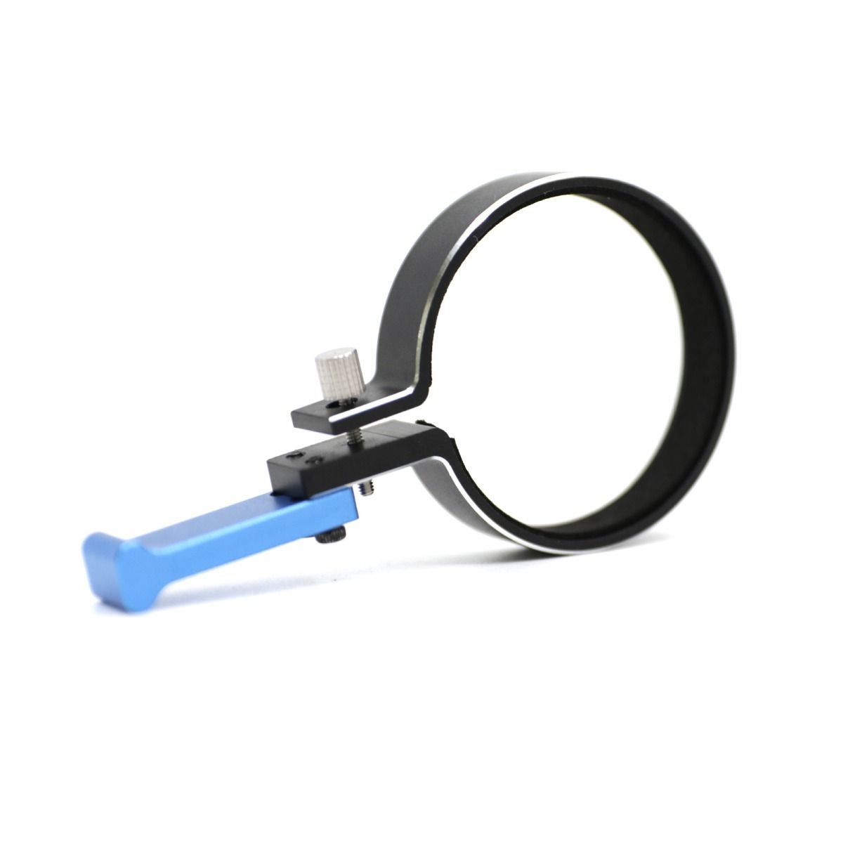 Power Hobby | Aluminum One Hand Steering Wheel Trigger Adapter Blue | MPN: 6020BLUE