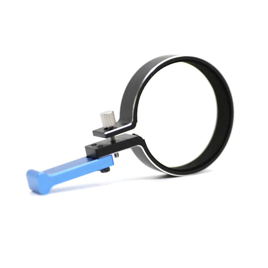 Power Hobby | Aluminum One Hand Steering Wheel Trigger Adapter Blue | MPN: 6020BLUE