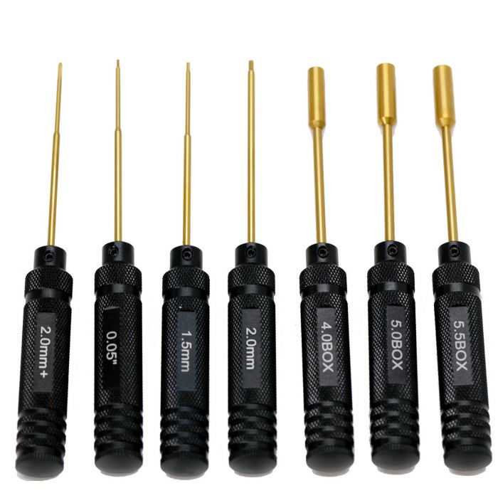 Power Hobby | TRX-4M Tool Kit, Nut Drivers 4/5/6mm Hex, 0.05/1.5/2.0 Hex | MPN: TRX632