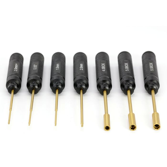 Power Hobby | TRX-4M Tool Kit, Nut Drivers 4/5/6mm Hex, 0.05/1.5/2.0 Hex | MPN: TRX632
