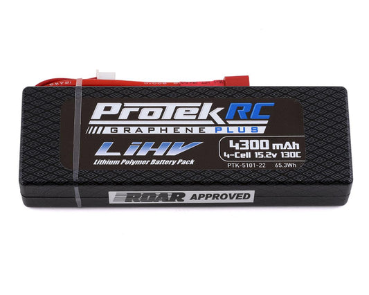 Protek R/C | 4S 130C Low IR Si-Graphene+ HV LCG LiPo Battery | MPN: 510122