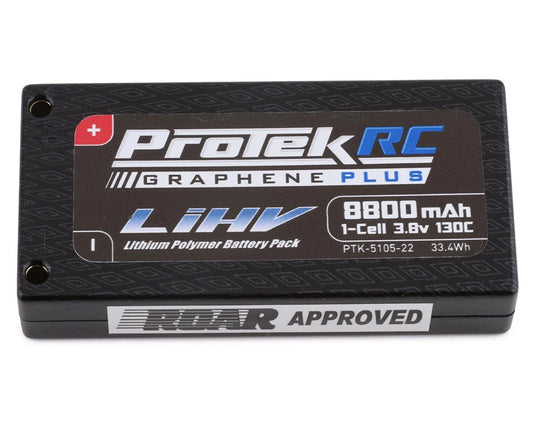 Protek R/C | 1S 130C Low IR Si-Graphene+ HV LiPo Battery | MPN: 510522