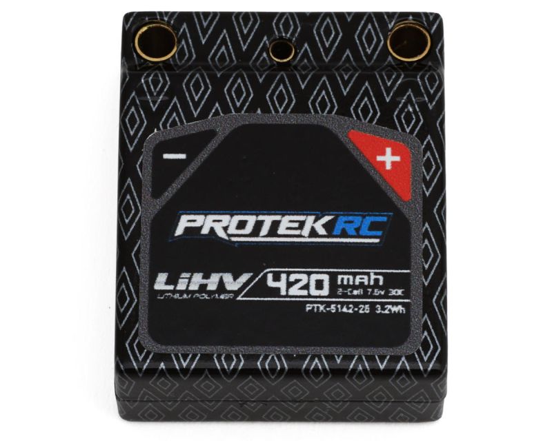 Protek R/C | 2S 30C HV Hardcase LiPo Battery for Losi Micro-B (7.6V | MPN: 514225