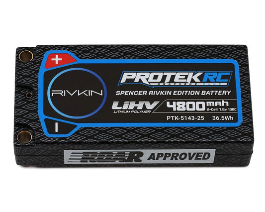 Protek R/C | Spencer Rivkin 2S 130C Low IR Si-Graphene + HV ULCG Shorty | MPN: 514325