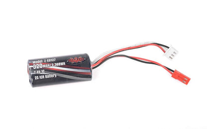 RC4WD | 7.4V 320mAh Lithium Ion Battery w/Balance Plug | MPN: ZE0127