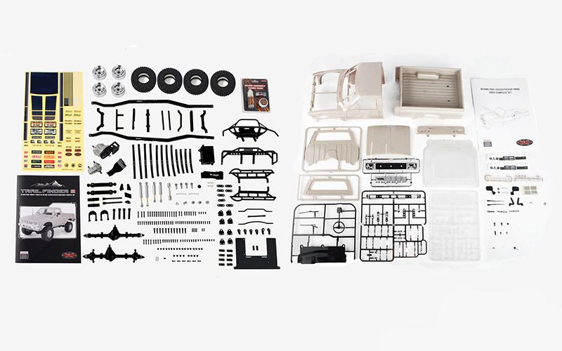 RC4WD | RC4WD Trail Finder 2 Truck Kit w/1982 Toyota Pickup Hard Body | MPN: ZK0070