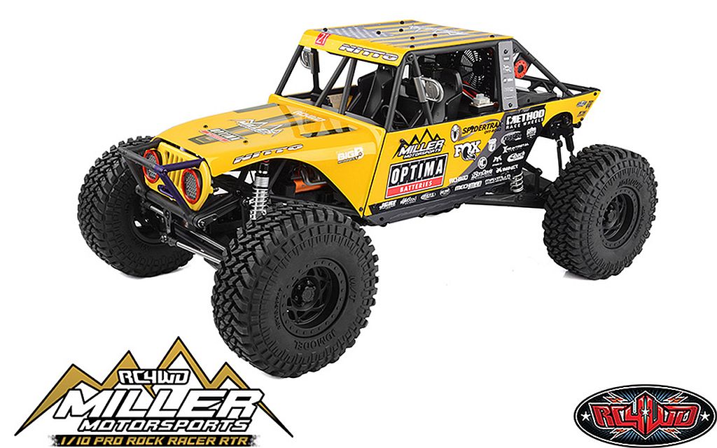RC4WD | RC4WD Miller Motorsports 1/10 Pro Rock Racer RTR | MPN: ZRTR0061
