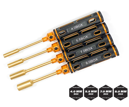 Racers Edge | Big Handle Black Gold Metric Tool Set w/Premium Bag (13pcs) | MPN: 7752