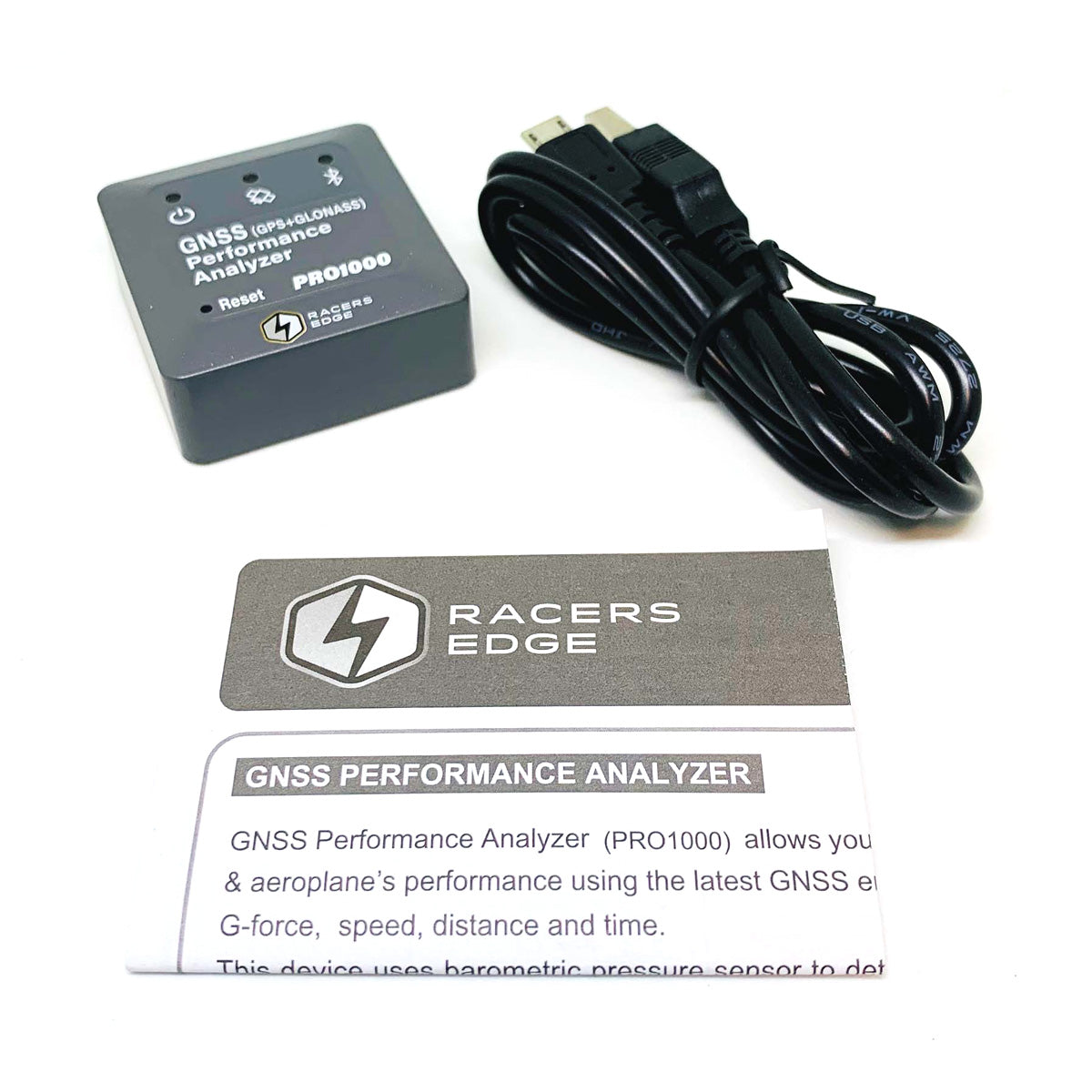 Racers Edge | GNSS Performance Analyzer Bluetooth GPS Speed Meter | MPN: PRO1000