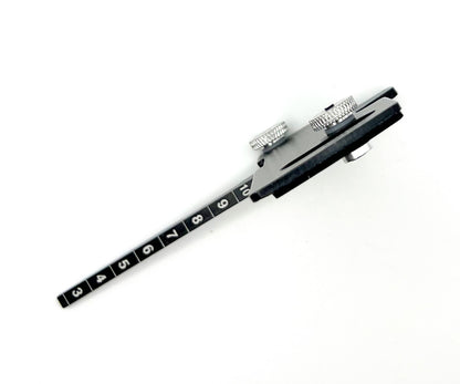 Racers Edge | Aluminum Ride Height/Camber Gauge, Black | MPN: PRO7026