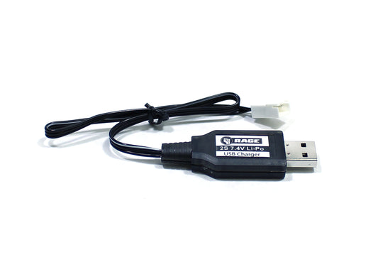 Rage R/C | 2S USB Charger; Super Cub 750 BL, P-51D BL, F4U BL | MPN: A1154