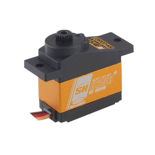 Savox | Micro Digital Servo w/Soft Start, 0.16sec / 36oz @ 6V | MPN: SH0350P