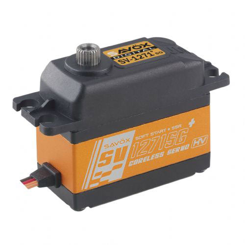 Savox | High Voltage Coreless Digital Servo 0.08sec / 347.2oz | MPN: SV1271SGP