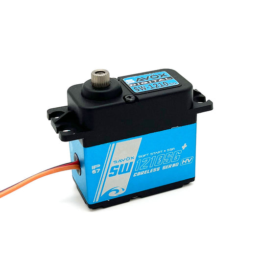 Savox | WATERPROOF CORELESS DIGITAL SERVO .15/277.7 ALUM CASE | MPN: SW1210SGP