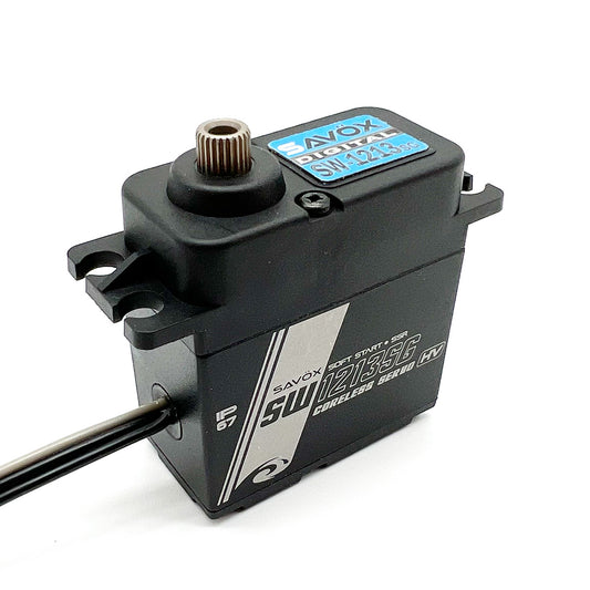 Savox | Waterproof, High Torque, High Voltage Coreless Digital Servo | MPN: SW1213SG
