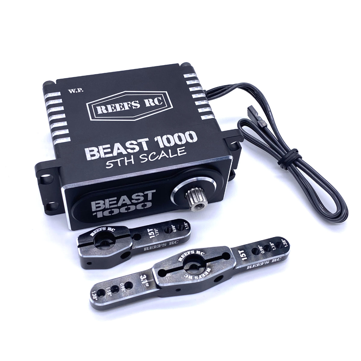 Reef's RC | Beast 1000 5th Scale Servo w/ Aluminum Horns | MPN: REEFS102