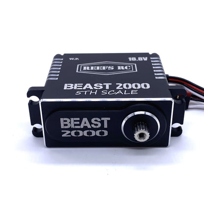 Reef's RC | Beast 2000 5th Scale Servo w/ Aluminum Horns & LiPo | MPN: REEFS103