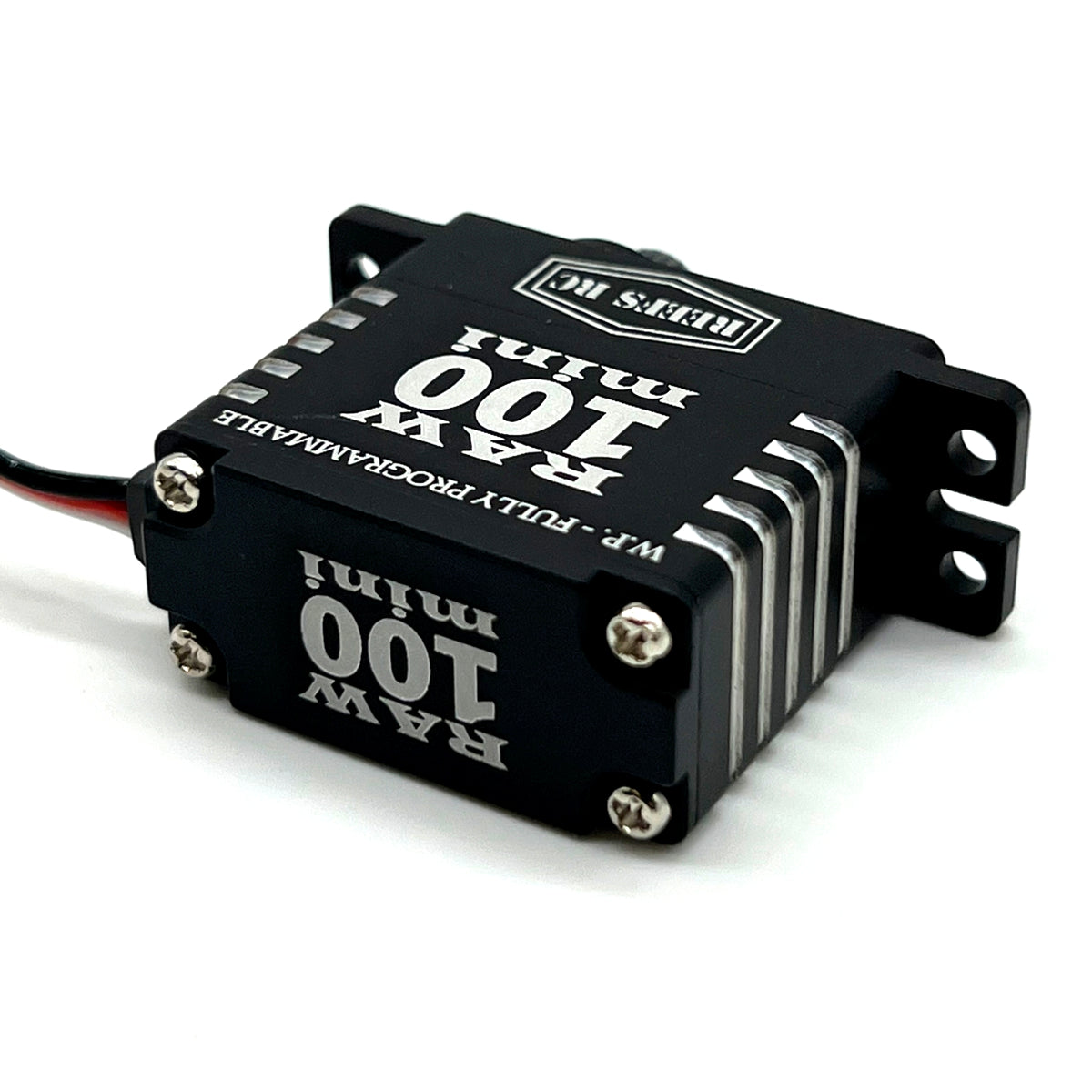 Reef's RC | RAW 100 Mini Black Servo Programmable | MPN: REEFS135
