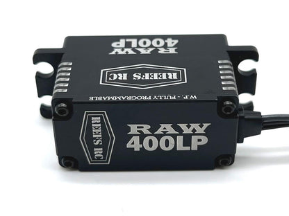 Reef's RC | RAW 400 LP Black Fully Programmable Waterproof Servo | MPN: REEFS137