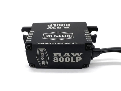 Reef's RC | RAW 800 LP Black Servo, Programmable | MPN: REEFS146