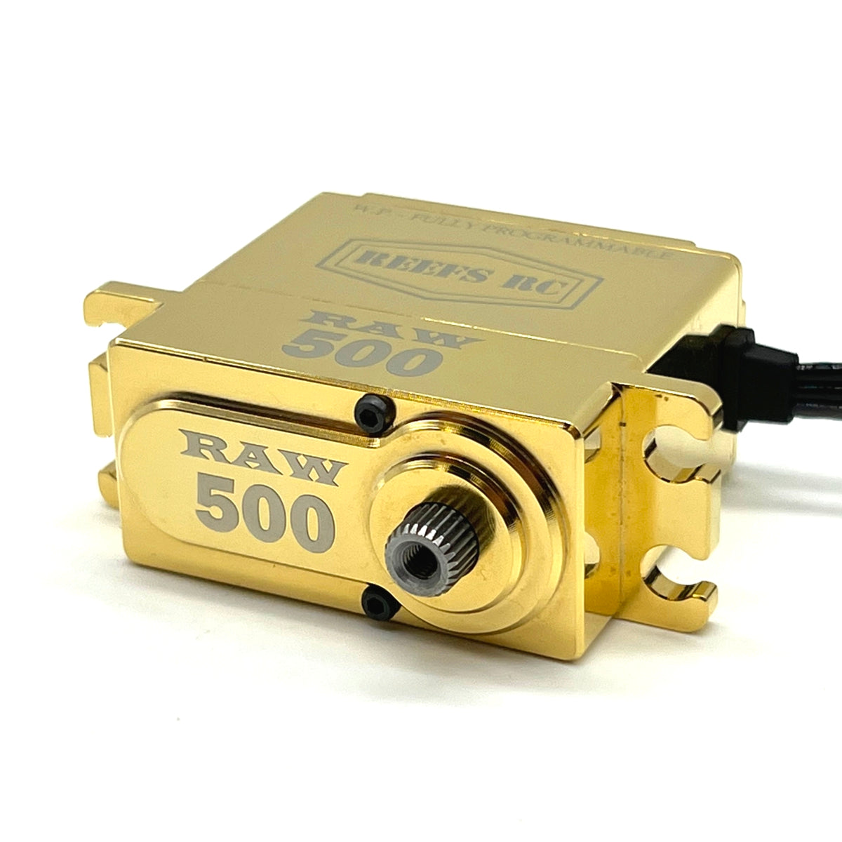 Reef's RC | RAW500 Servo, Brass Edition, Programmable | MPN: REEFS159