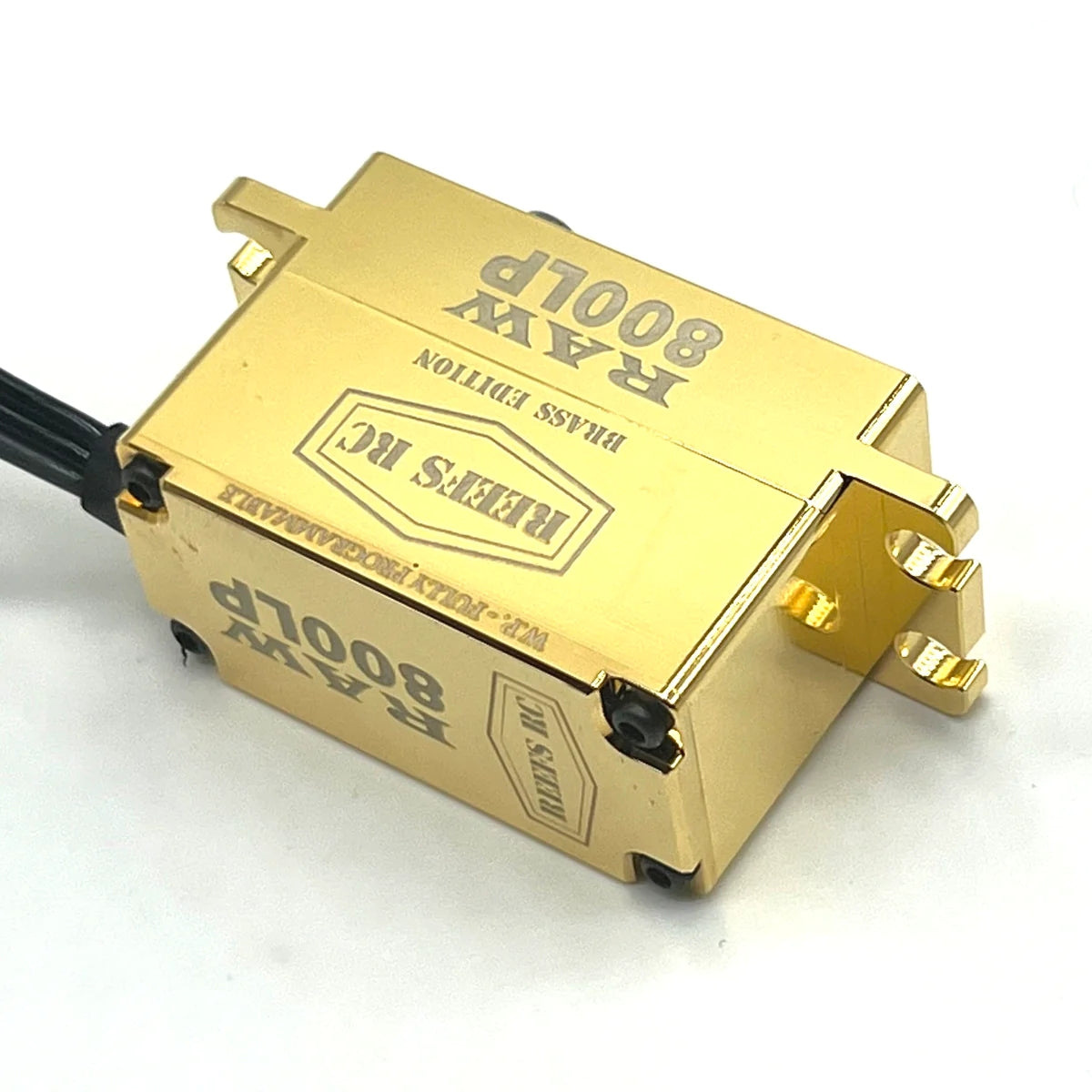 Reef's RC | RAW800LP Servo, Brass Edition, Programmable | MPN: REEFS160