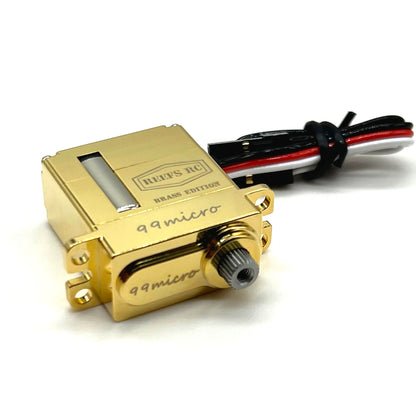 Reef's RC | 99MICRO Servo, Brass Edition  | MPN: REEFS162
