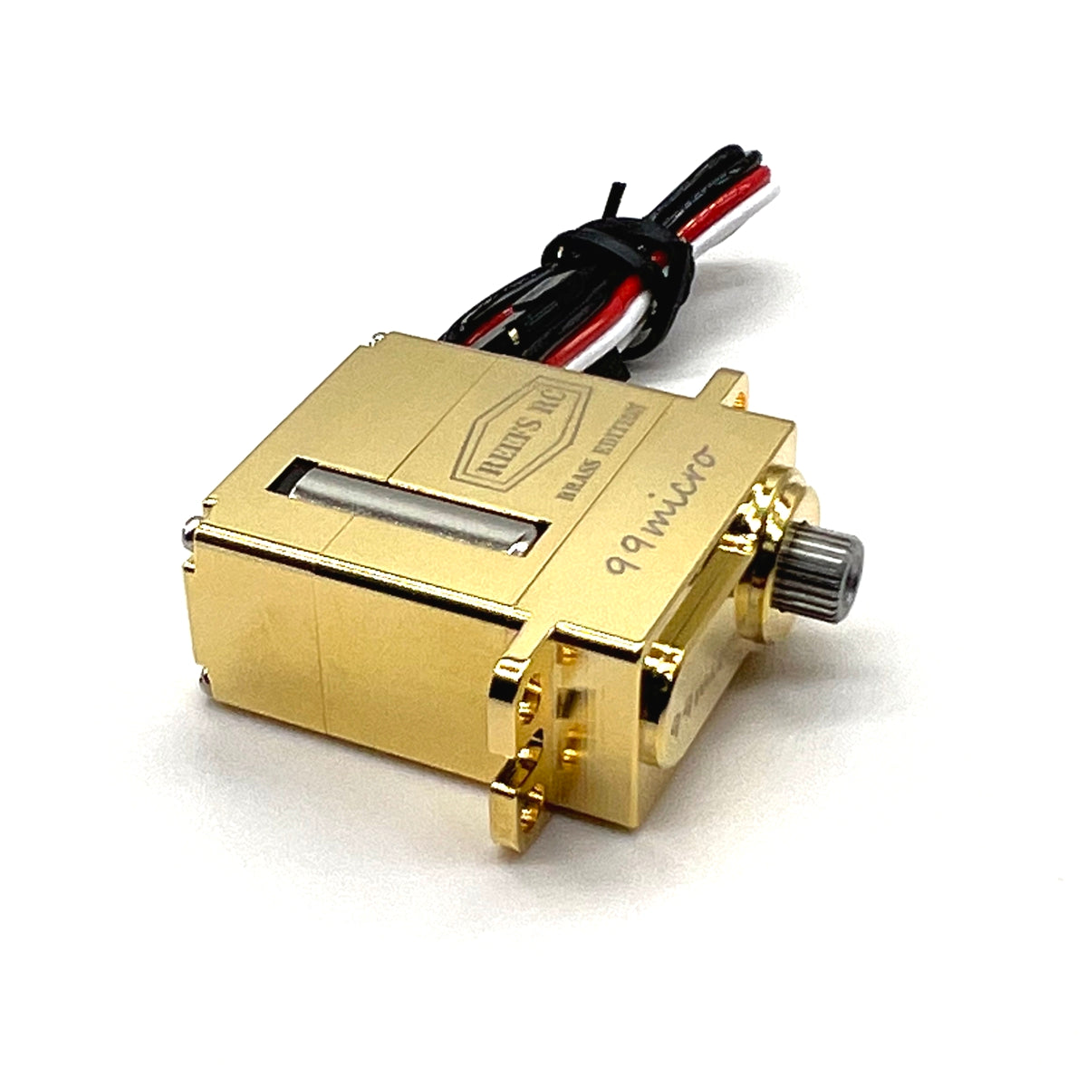 Reef's RC | 99MICRO Servo, Brass Edition  | MPN: REEFS162