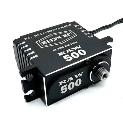 Reef's RC | RAW 500 Black Edition - Servo Programmable | MPN: REEFS178