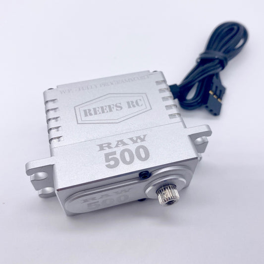 Reef's RC | Raw 500 Servo .095/500 @ 7.4V HV Waterproof Brushless | MPN: REEFS54