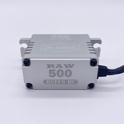 Reef's RC | Raw 500 Servo .095/500 @ 7.4V HV Waterproof Brushless | MPN: REEFS54