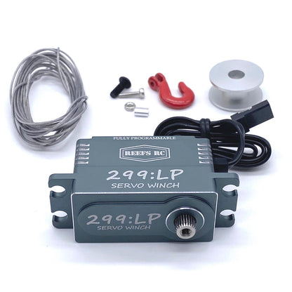 Reef's RC | 299 Low Profile Servo Winch w/ Built in Controller | MPN: REEFS59