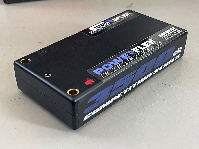 Scale Reflex | Shorty LiPo - 2S - 7.4 - 100C - 3500mAh - Blue | MPN: 3500-BLU