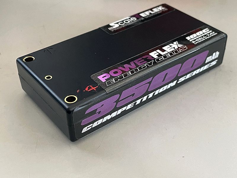 Scale Reflex | Shorty LiPo - 2S - 7.4 - 100C - 3500mAh - Purple | MPN: 3500-PUR